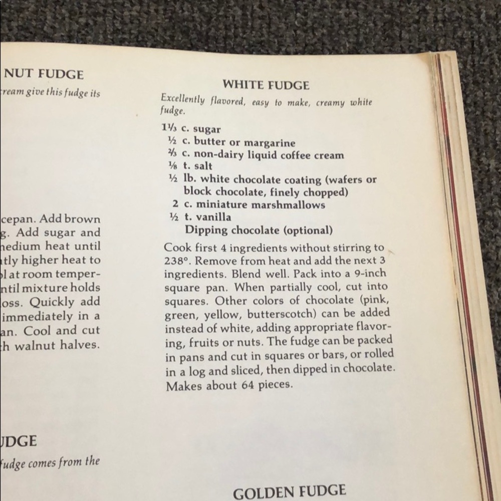 Ideals Candy Cookbook by Mildred Brand - Picture 5 of 6